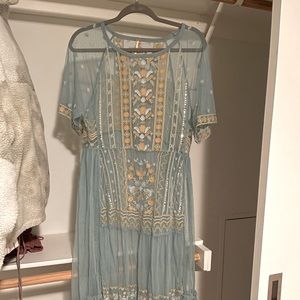 COPY - Dress sheer and beaded